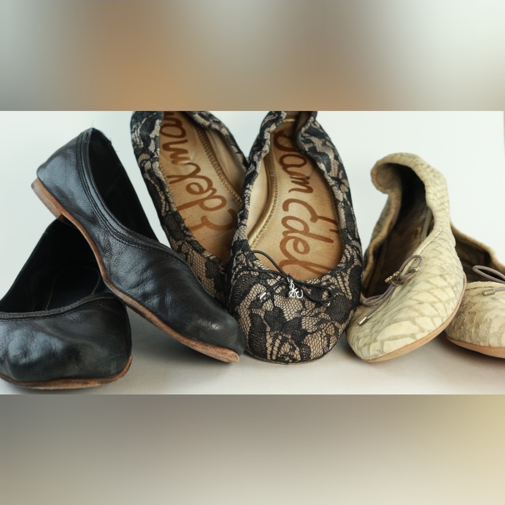 BUNDLE of 3 Flats Frye & Sam Edelman